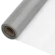 Mesh Screen Stainless Steel 80x500 cm Silver vidaXL