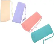 HEATSHAKING Convenient Soap Bag Portable Soap Pouch Bar Bags Mesh for Bathroom Organization