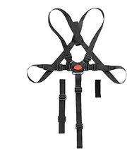 Yabauuop 5 Point High Chair Straps | Toddler Seat Fixed Belt - Replacement 5 Point Children Safety Harness Straps for High Chair, Pushchair, Stroller