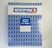 10 x Music Book 96 Pages 225 x 175mm New Sealed Stave Exercise
