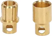 30 Sets of Gold Plated Brass Connector Plugs, High Accuracy Battery Connection Kit for Drones, RC model, and Electric Vehicles