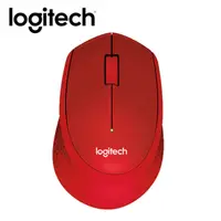 在飛比找PChome24h購物優惠-Logitech 羅技 M331 無線靜音滑鼠-紅