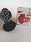 Dash Mini Waffle Maker, Gingerbread Man Non Stick NEW in Box