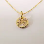 Zodiac Necklace-60cm pandora Golden Plated Libra