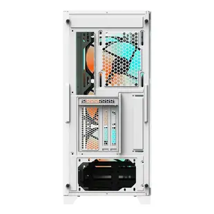 Gigabyte技嘉 AORUS C301 GLASS WHITE 電腦機殼 E-ATX C500 電腦機箱