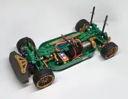 Tamiya TT01e Rc Car Onroad Chassis - Custom Built Brushless tt01 with Upgrades