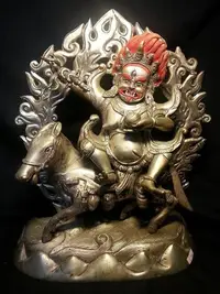 在飛比找Yahoo!奇摩拍賣優惠-吉祥天母 佛像 佛教 藏傳佛教 尼泊爾
