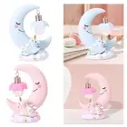 Unicorn Moon Night Light Gift Bedside Lamp for Nursery Room Bedside Office