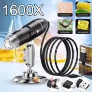 Digital Microscope 1600X HD Portable Handheld USB Trichome Mini Coin Microscope