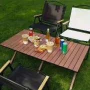 NNETM Unleashing the Magic of the Outdoor Double-sided Folding Table