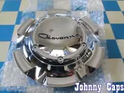 GIOVANNA Wheels # C008 . NEW Custom Wheel CHROME Center Cap [JC] (QTY. 1) .