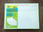 Teacher Created Resources TCR 77252 Magnetic Dry Erase Boards (5) White 9x12"