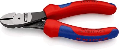 Knipex 74 02 140 High Leverage Diagonal Side Cutters 140mm