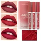 3pcs/set Long Lasting Lip Gloss Velvet Matte Liquid Lipstick Waterproof Cosmeti△