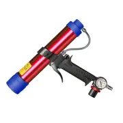 Adjustable Pneumatic Seam Sealer Glue Gun Air Rubber Tool 310ml Hard Sealack US