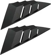 Rear Window Louvers Car Rear Window Blinds Side Tuyere Louvers Vent Replacement for Ford Focus ST RS MK3 Hatchback VCXN