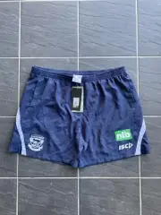 AFL Geelong Cats Football Training Kit Shorts Size 3XL ISC Sponsored Gym