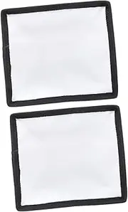 ETHZZLE Portable Softbox Ring Light Diffuser 2pcs 15x17cm Foldable Flash Diffuser Photography Video Light Cover Reflector