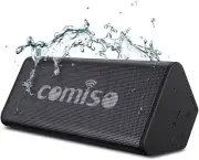Bluetooth Speakers, IPX7 Waterproof Wireless Portable Speaker 10W Loud Crystal.