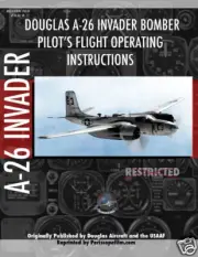 Douglas A-26 INVADER BOMBER Pilot's Flight Manual