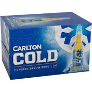 Carlton Cold Mid Bottle 330mL