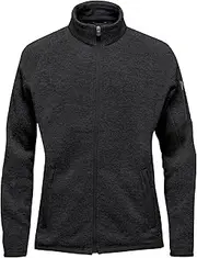 [Stormtech] Womens/Ladies Avalante Heather Full Zip Fleece Jacket (UK Size: M) (Black)