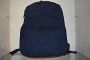 Vera Bradley Essential XL Backpack Cotton Peacoat 53545-20090 NWT