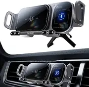 Car Phone Holder Wireless - Convenient Auto Clamping Car Charger | Fast Charging Auto Clamping Wireless Car Charger | Secure and Adjustable Mount for Safe Hands- Driving