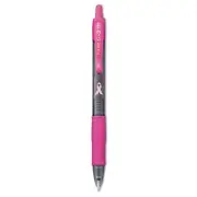 Pilot G2 Premium Pink Ribbon Retractable Gel Ink Pen Black Ink .7mm Dozen 31332