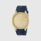 Gucci 25H Quartz Steel/Gold 38mm Golden Brass YA163418