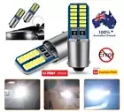 4X DC 12V BA9S LED LIGHT 3014 BAYONET PARK INTERIOR CAR UTE 4WD GLOBE