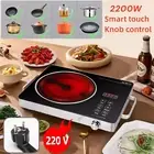 2200W Portable Electric Induction Cooktop Infrared Burner Countertop Cooktop