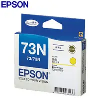 在飛比找Yahoo!奇摩拍賣優惠-【葳狄線上GO】EPSON 73N 原廠標準型黃色墨水匣 T