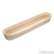 Proving Basket Oval 43x9cm Dough Bread Rising Prooving Proofing Baguette Making
