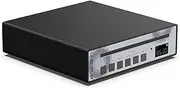 SMSL PL100 Desktop CD Player CS43131 Decoder Chip Headphone Amplifier MP3 CD Uilt-in 2nd PLL Circuit RCA/3.5 mm Headphone/Optical/Coaxial Digital Output(Black)