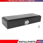 34"x12"x6" Black Storage Tool Box W/1x Lift Air Rod Wholesale For RV Aluminum