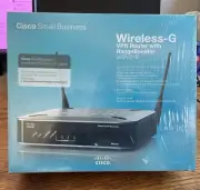 CISCO WRV210 WIRELESS-G VPN ROUTER W/RANGEBOOSTER NEW IN UNOPENED BOX