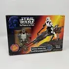 Star Wars The Power of the Force Imperial Speeder Bike Biker Scout Stormtrooper