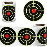 200Pcs Adhesive Target Stickers 3 Inch Shooting Targets Paper Dots Labels