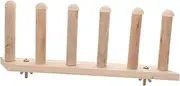 Totority Cat Wall Furniture Wooden Cat Shelves Space-Saving Design Sturdy Smooth for Spaces