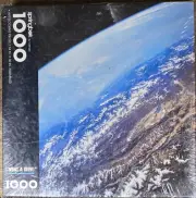 Vintagec Springbok 1000 Piece What A View Jigsaw Puzzle NASA Hallmark Earth ISS