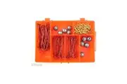 Wilson 120 Piece Flathead Pack In Fishing Tackle Box - Tackle Kit