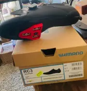 Shimano SH-RC3Black Pedaling Dynalast 44 Bike Shoes with Clip US 9.7/EU 44 New