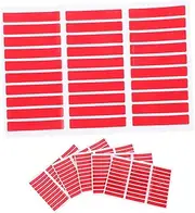 HONMEET Heavy Duty Double Sided Tape for Nail Polish Stickers 5 Sheets Nail Display Tape Holders Nail Art Display Tape Manicure Display Tape Adhesive Nail Display Tape