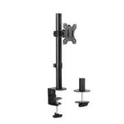 Brateck LDT12-C01 Single Screen Economical Articulating Steel Monitor Arm Fit Most 13"-32"
