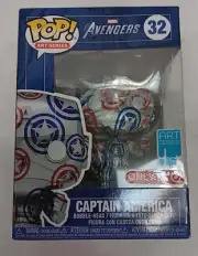 New Funko POP Art Series 34 Marvel Avengers Captain America