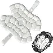 [Generic] Hat Pack Ice Liner - Waterproof Cooling Hat Liner for Biking - Comfortable Ice Mat, Portable Riding Gear for Gardening, Construction Sites