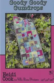 Goody Goody Gumdrops Table Runner Quilt Pattern