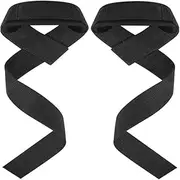 Lifting Straps, 1 Pair Wrist Straps Deadlift Straps for Men & Women, Weightlifting Straps with Wrist Padded for Weightlifting, Bodybuilding, Powerlifting, Strength Training, & Deadlifts