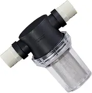 CATIEBYE Hose Kit Water Filter for Washing Machine High-Pressure Connection 25 PVC 40 Mesh for Pressure Washers Garden Use